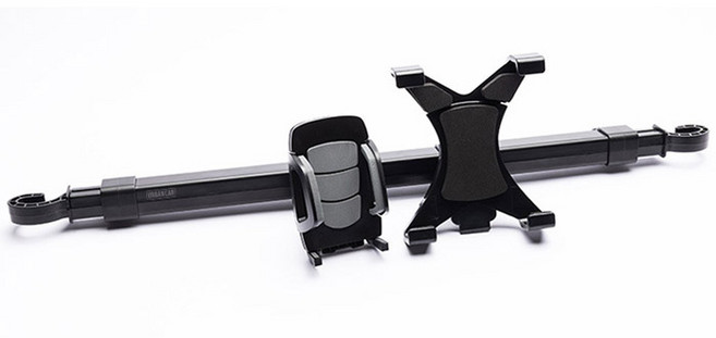 어반카 헤드레스트 듀얼 차량 휴대폰거치대, 1개, 혼합색상