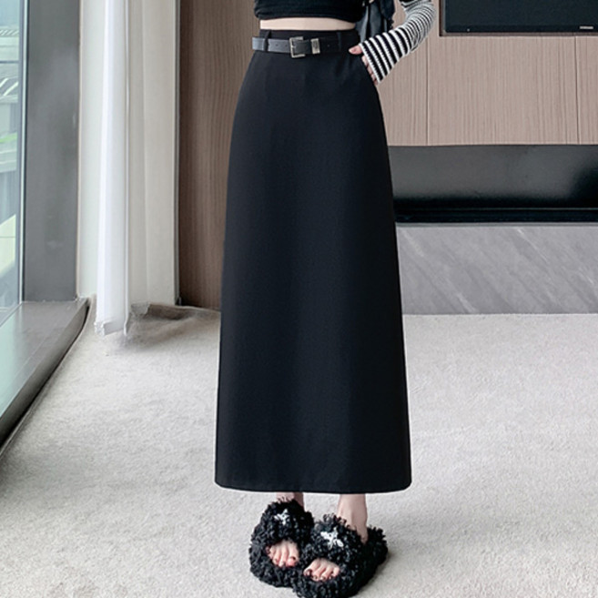 루나걸 여성용 마일리버 롱 스커트 L26SPSK012701