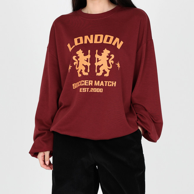 Dotif 女款倫敦足球大學T T24FW1-A1102