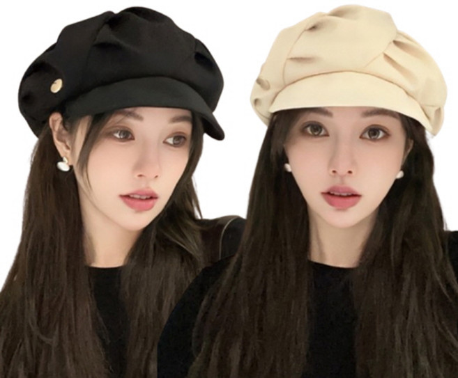 PEONIST 雲朵貝雷帽 2入