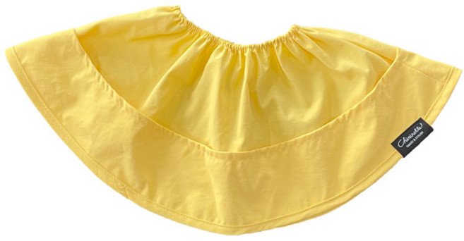 쉐리네뜨 방수빕 360도 돌려쓰는 이유식 턱받이, 옐로우, 1개입, 1개