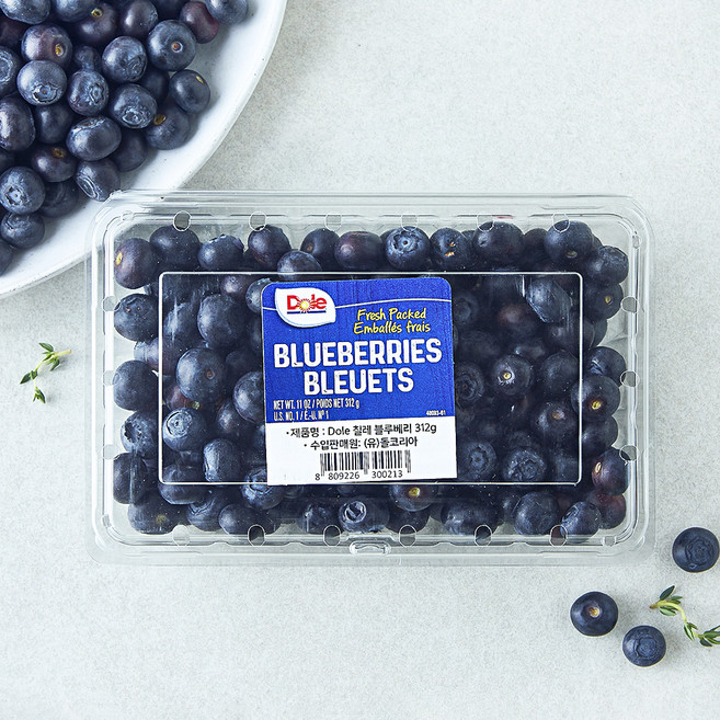 돌 칠레 블루베리, 1개, 312g