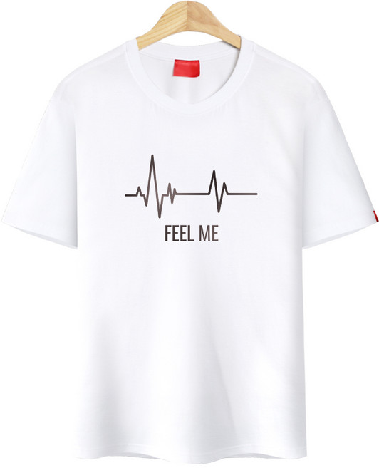 다꾸앙 남성용 여름 업다운필미 라운드 반팔 티셔츠 D03DKA_DU2681