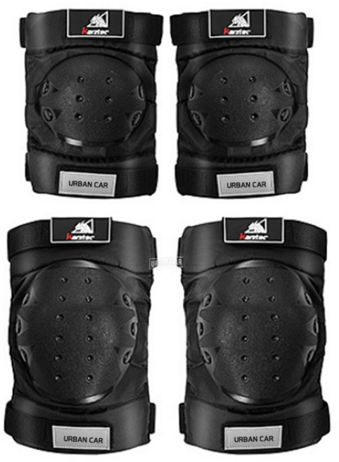 어반카 오토바이 라이딩 보호대 세트, 혼합색상, 1세트