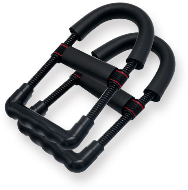 순잠 헬스 악력기 근력기 손목 완력기, 블랙, 2개