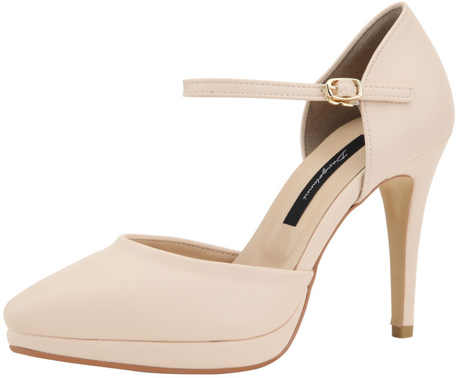 단골언니 여성용 쉐리 가보시 메리제인 스틸레토 펌프스 힐 10.5cm