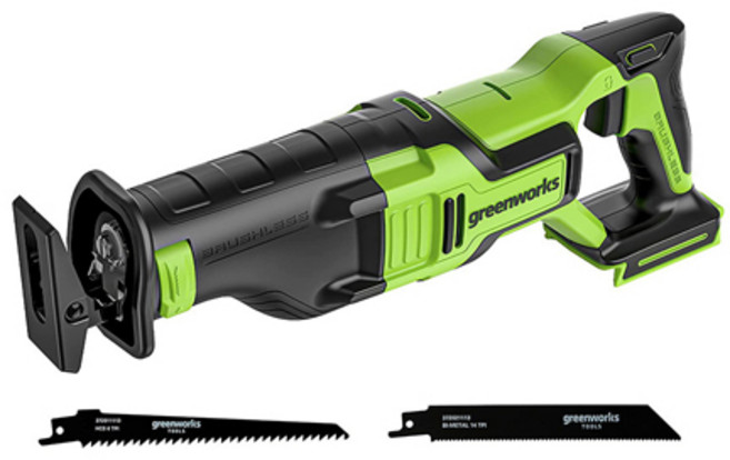 그린웍스 24V 충전 컷소 본체, 1개