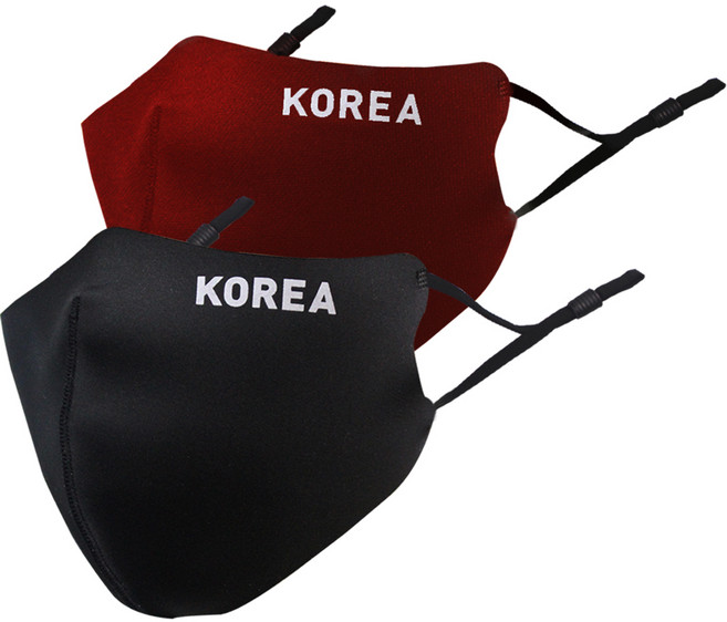 네오프렌 길이 조절 코리아 마스크 2종 세트