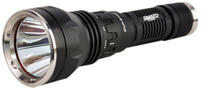 스마토 LED 충전 라이트 SLR-500LM, 검정, 1개