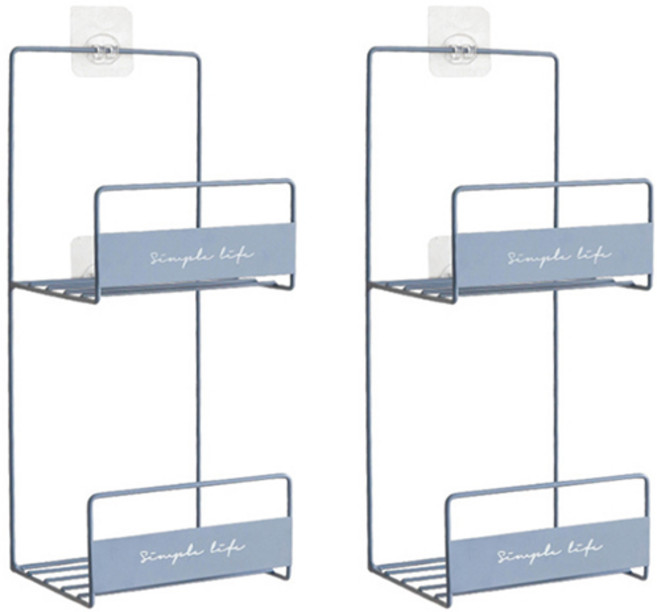 마켓피오 도어 후면 벽걸이 가방 수납렉 타입1, 타입 1, 2개