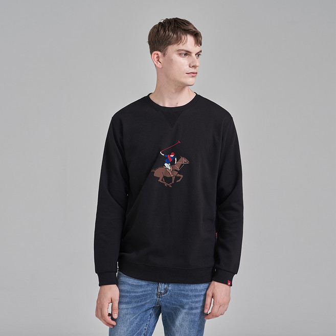 비버리힐스폴로클럽 컬러풀 폴로 맨투맨 티셔츠 CPL9T04