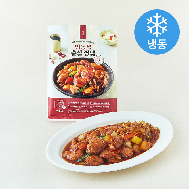 고른 안동식 순살 찜닭 (냉동), 750g, 1개