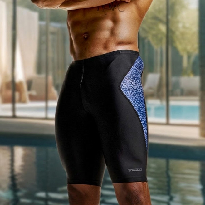 테슬라 퍼포먼스 텍스처 실내 5부 재머 수영복