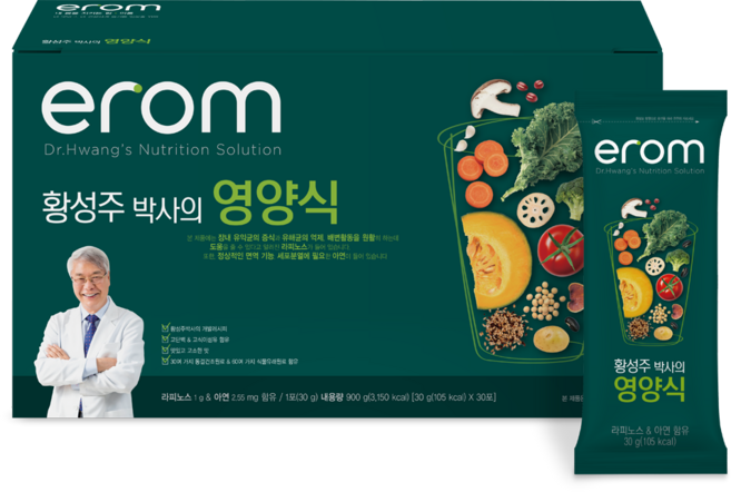 이롬 황성주박사의 영양식 30p, 900g, 1개