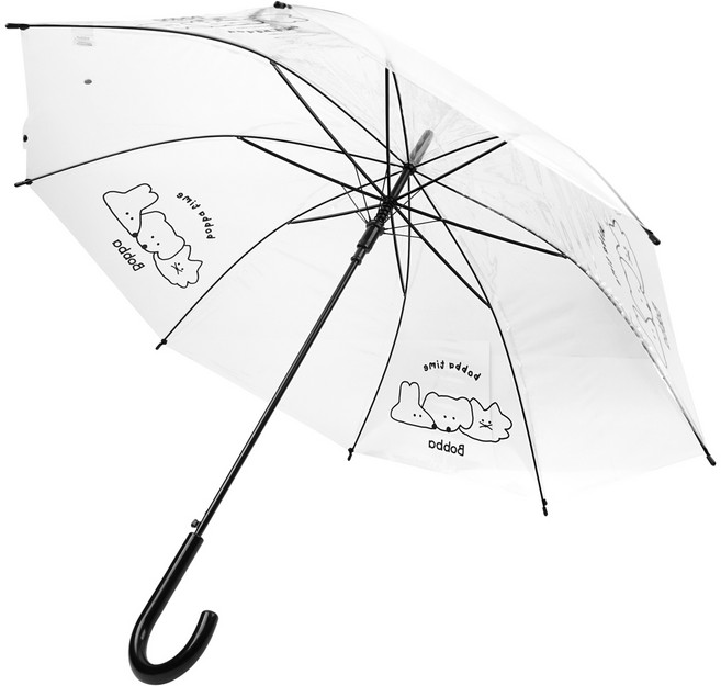 뭉구 베이직 튼튼한 보바 투명 우산