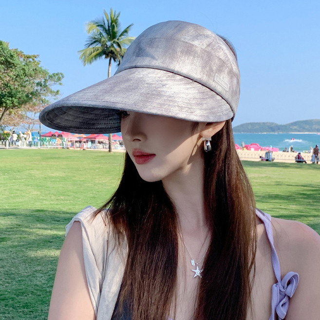 DMELD 女性寬帽簷度假風可折疊輕量遮陽帽