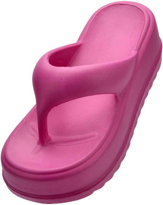 유세븐 여성용 키높이 쪼리 슬리퍼 DM플로트