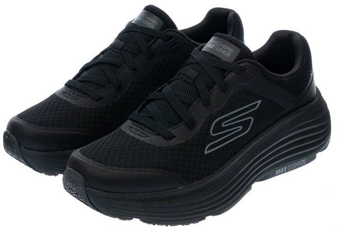SKECHERS 男款 GO RUN MAX CUSHIONING ENDEAVOUR D楦慢跑鞋 220613BBK