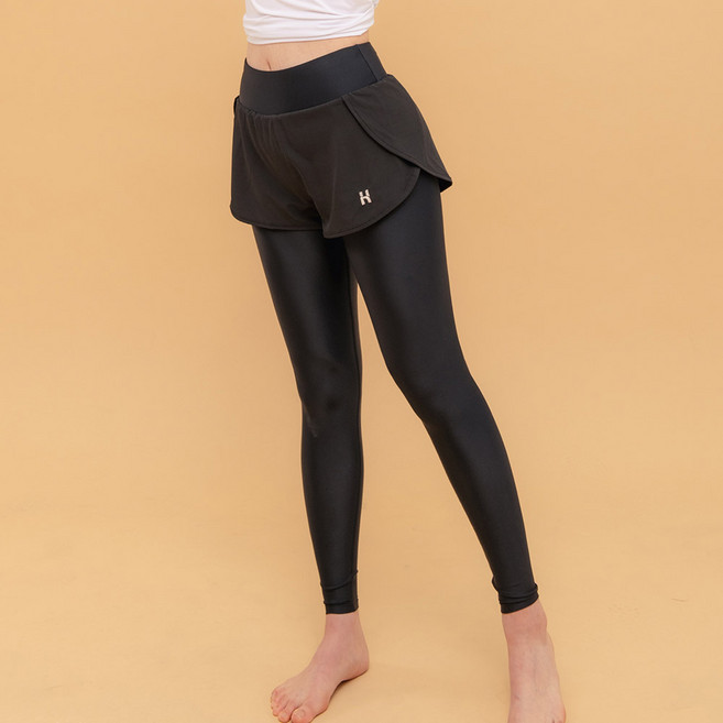 헤링본 여성용 모어댄 팬츠 워터레깅스 A172