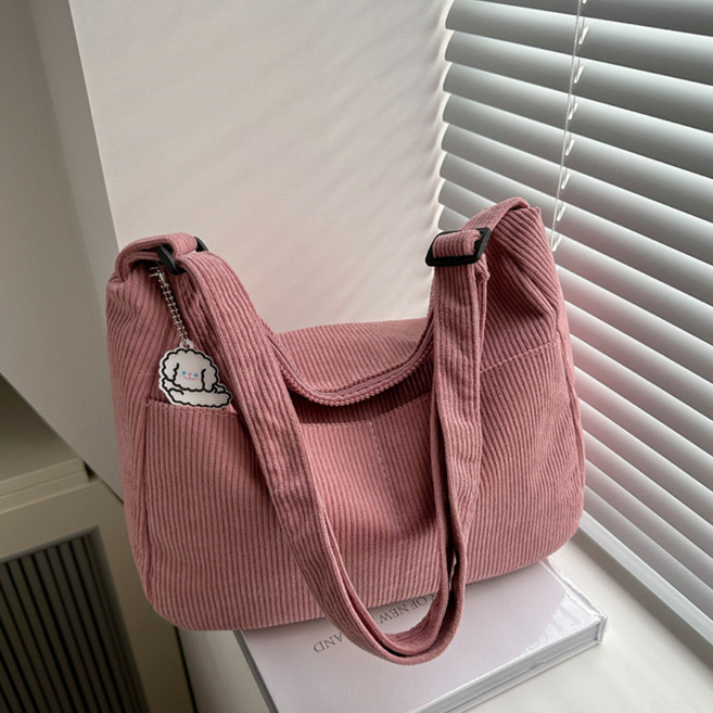 알로데 퍼피키링 코듀로이백