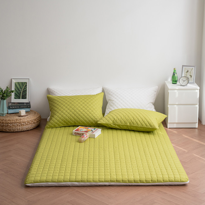 아이닉스 순면 세라지오 누빔 요커버, 올리브