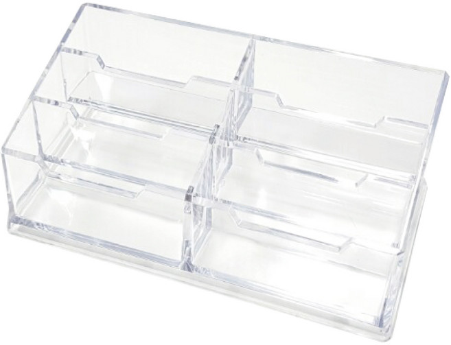 유니온플러스 명함꽂이 215 x 125 x 60 mm NC06, 6단, 1개