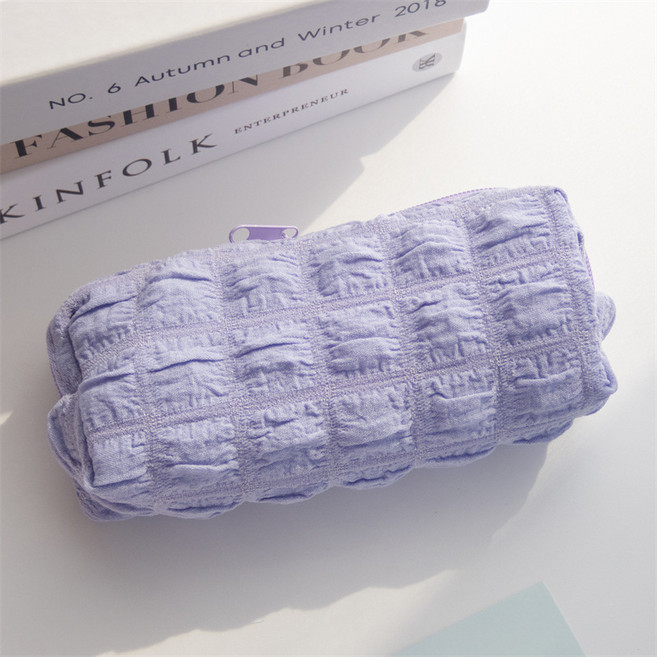 소리달 여성용 겔크 폼폼 심플 가벼운 구름 파우치