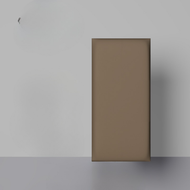 미소로운 벽 쿠션 벽매트, 브라운