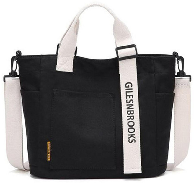 ADDEDIT 簡約背帶帆布包