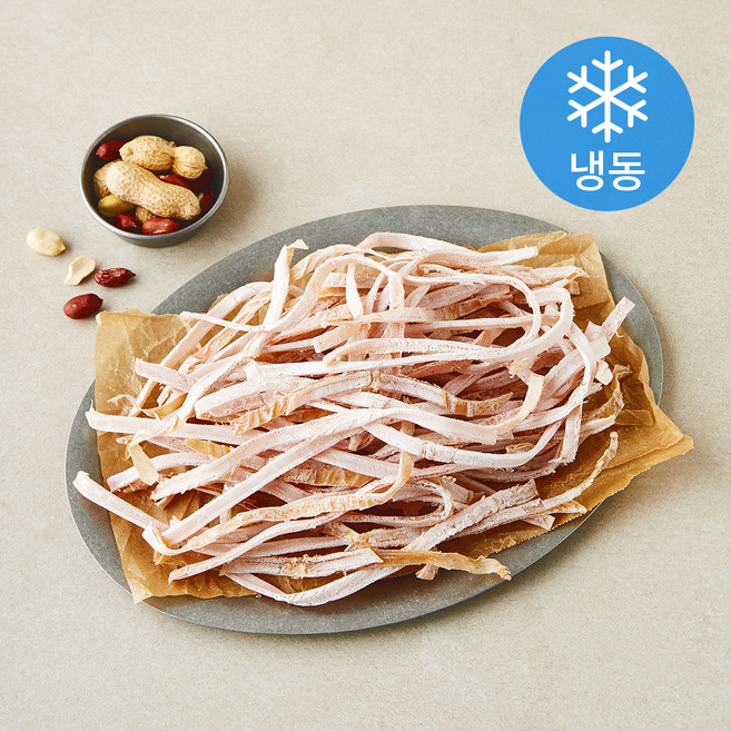 쫄바디 건오징어 슬라이스 (냉동), 1개, 180g