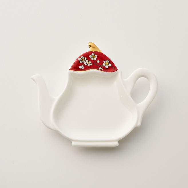 T-LOGIC Diana 茶盤, 櫻桃紅, 1個