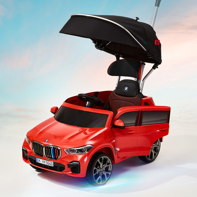 파파야나인 유아용 8세대 BMW X5 블랙에디션 푸쉬카, 레드, 1개