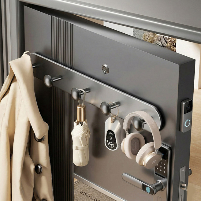 예은홈시스 초강력 자석 멀티 후크 옷걸이, 1개