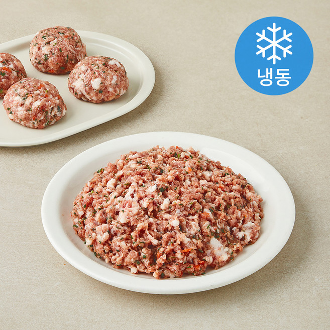 꿀맛나는세상 한돈 미트볼 베이스 (냉동), 1개, 500g