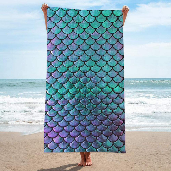 소니오 트로피칼 컬러풀 비치타월 70 x 150 cm, TYPE31, 1개