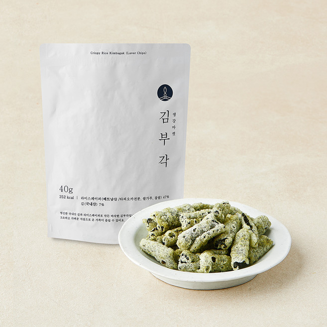 앵강마켓 김부각, 1개, 40g