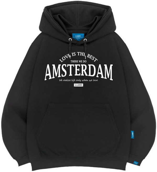 엘라모 기모H 암스테르담 후드티 빅사이즈