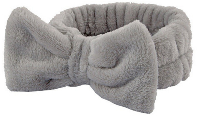 포에버빈 리본 세안밴드, 1개, 그레이