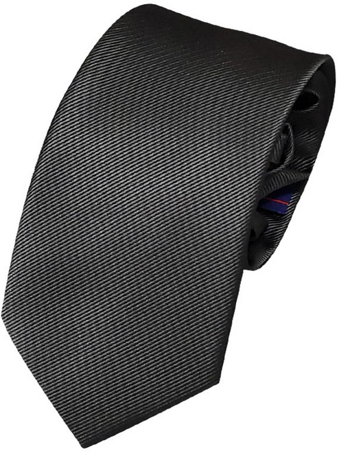 MSCOPE 斜紋素色拉鍊式自動領帶 MN004