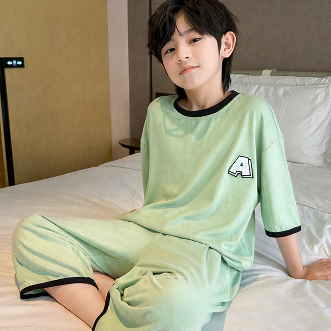 Hey Junie 兒童Able涼感七分家居服上下套裝
