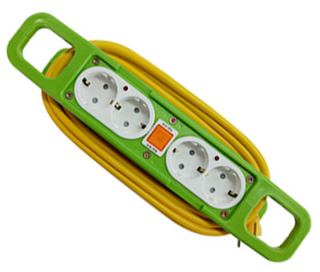 온도과승방지 KE 멀티릴 4구 접지, 10m, 1개