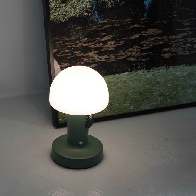 레나에너지 머쉬팝 파스텔 인테리어 무드등 Ver 2, 모스 딥그린