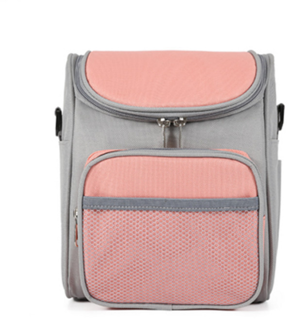 위더홈 베이비 캐리지 포켓 기저귀 가방, 핑크, 1개