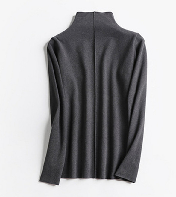 스타 하프터틀넥 이너 임부 긴팔 목티셔츠