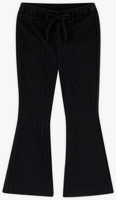 월튼키즈 여아용 꽈배기 부츠컷 레깅스