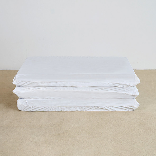 몽스홈 3단 접이식 전용 방수 속커버, 화이트, 10cm