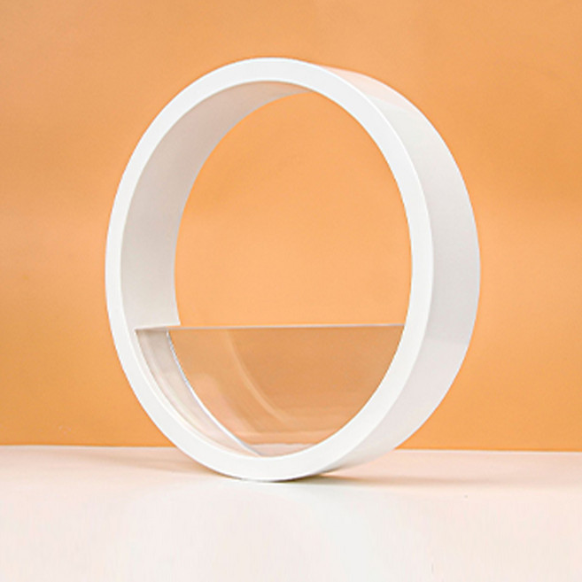 21세기트랜드 자이라 인테리어 다육식물 수경재배 벽걸이 화분 화이트, 1개