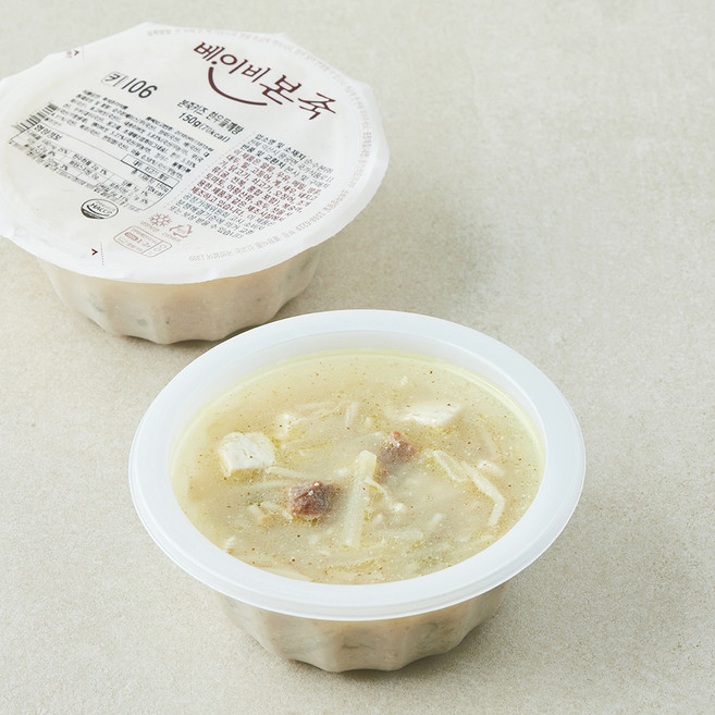 본죽키즈 한우 들깨탕, 150g, 1개