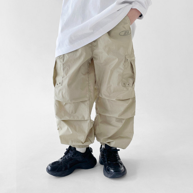 BerryCloset 兒童青少年款 Hunters 工裝束口褲 兒童運動褲