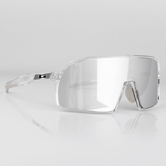 가빈 스타일호른 스포츠 선글라스 G105 + 도수클립 세트, T924 투명 실버변색렌즈(선글라스)